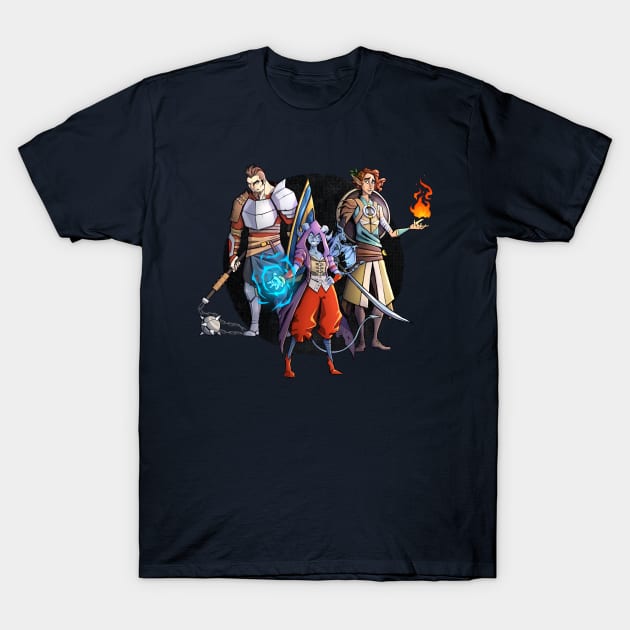 DnD Power Trio T-Shirt by Marcus Gilroy